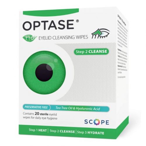 OPTASE Eyelid Cleansing Wipes